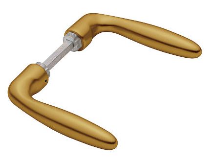 Maniglia impugnatura HOPPE modello VERONA per porta interna spessore 65-75 in alluminio bronzo