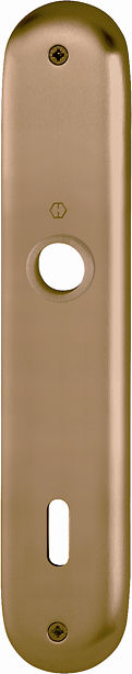 Placche HOPPE modello 273P per porta interna con foro normale in alluminio bronzo