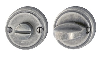 Bocchette HOPPE modello M15KS-2 diametro 52 per porta interna con nottolino wc in ottone argento antiqua