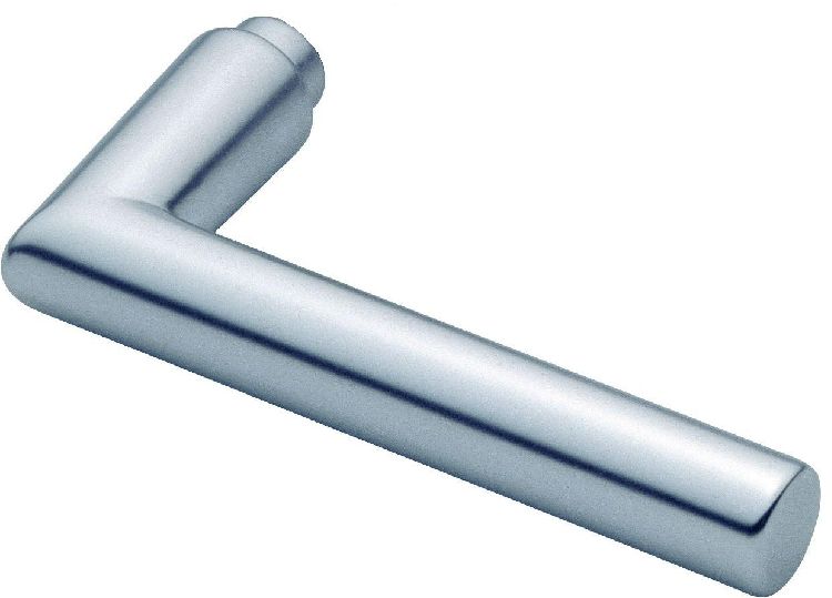 Maniglia impugnatura femmina HOPPE modello AMSTERDAM per porta interna in alluminio argento