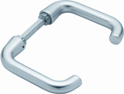 Maniglia impugnatura HOPPE modello PARIS per porta interna spessore 35-45 in alluminio argento
