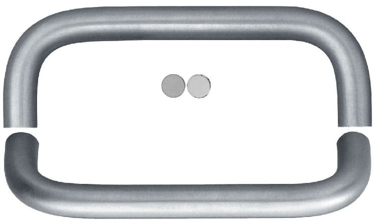 Maniglietta OMP PORRO modello AI0537 interasse 128 per mobile in acciaio inox satinato