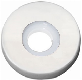 Rosetta GHIDINI modello MINNY per porta interna in nylon bianco